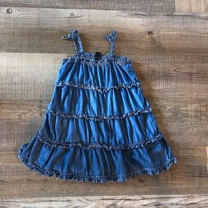 Gap denim sun dress